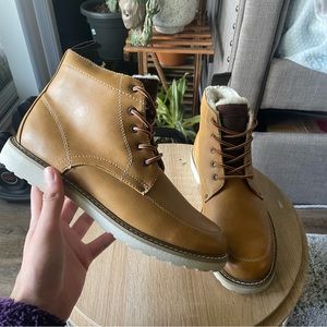 H&M Men’s Mustard Hi-Top Boot